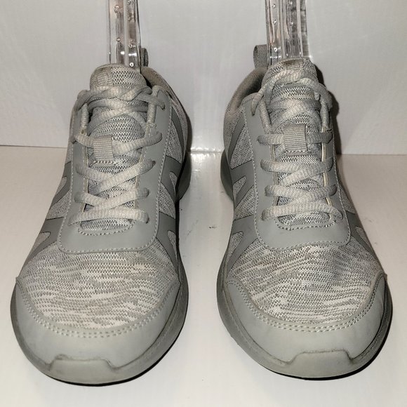 Vionic Pro Kiara Women’s Grey Slip Resistant Lace Up Sneakers Size 6.5 - Picture 1 of 10